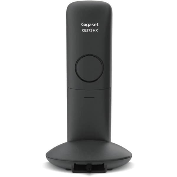Gigaset C570HX DECT Extra handtag Silver-Svart