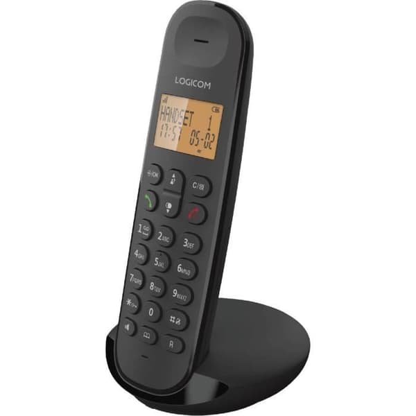 Trådlös fast telefon - LOGICOM - DECT ILOA 150 SOLO - Svart - Utan telefonsvarare