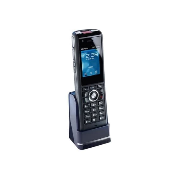 AGFEO DECT 65 IP - Trådlös telefonförlängning - Bluetooth - Nummerpresentation - svart