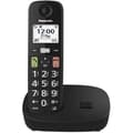 Miniatyrbild 2 av 2: Trådlös telefon - PANASONIC - KX-TGU110EXB - LCD-skärm - Stora knappar - Favoritsamtal