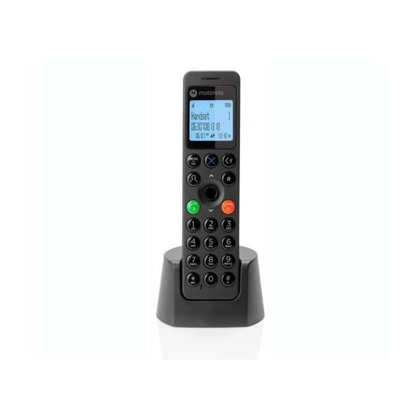 MOTOROLA DOT201 trådlös telefon DECT svart