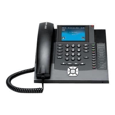 ISDN telefon AUERSWALD COMFORTEL 1400 svart med 3,5 tums färgskärm Svart
