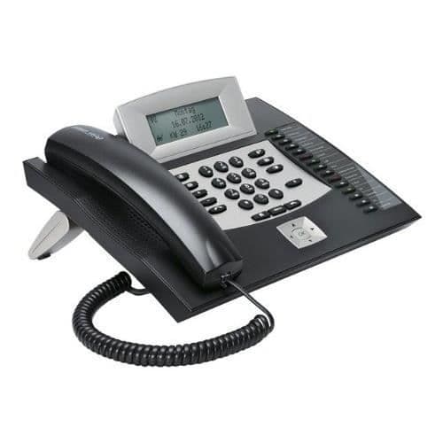 ISDN-telefon AUERSWALD COMFORTEL 1600 Svart - Nummerpresentation - Katalogkapacitet 1600 namn och nummer