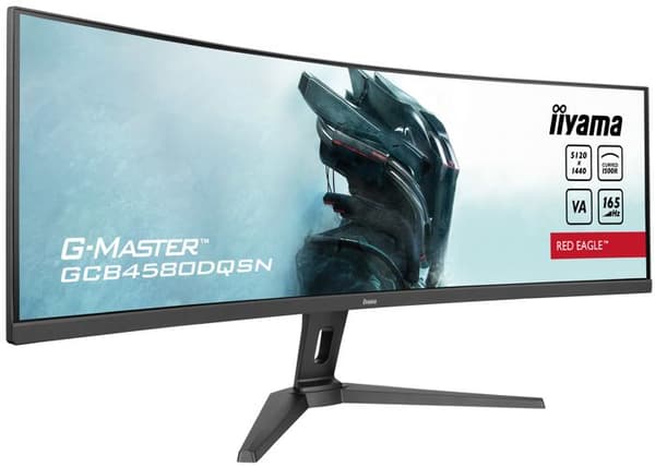 IIYAMA G-MASTER RÖD ÖRN KURV Svart