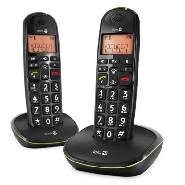 DORO Phone Easy 100w Duo Svart