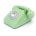Miniatyrbild 3 av 4: Retro knapptelefon - GPO - 746 - Grön - Kompatibel med internetbox - Klockringning