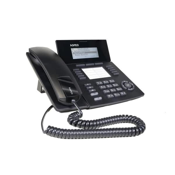 AGFEO ST 53 IP LANDLINJE TELEFON SVART TABLET HANDSET (6101571) Svart