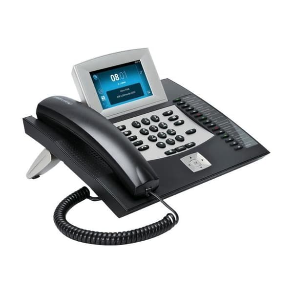 Auerswald COMfortel 2600 IP VoIP-telefon SIP, SRTP svart Svart