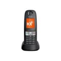 Miniatyrbild 1 av 2: Gigaset E630HX sladdlös telefonförlängning med nummerpresentation DECT\GAP SIP, RTP svart