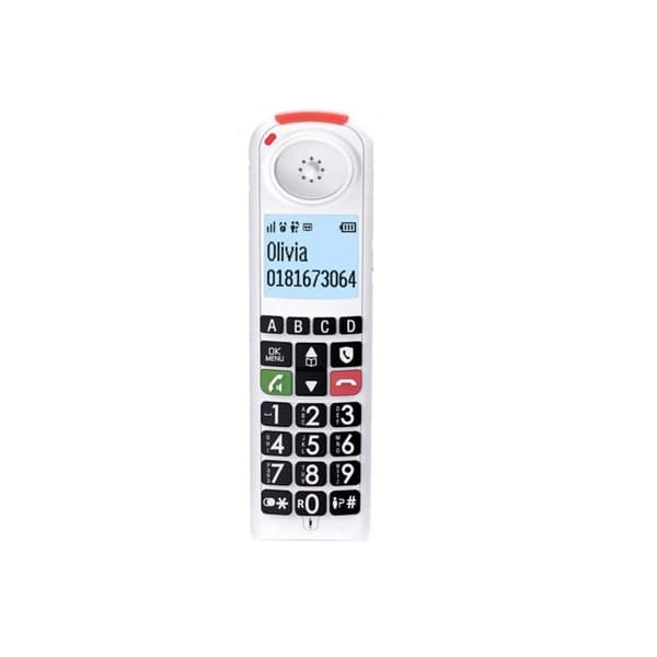 Senior fast telefon med Swissvoice Xtra 2355 telefonsvarare | 90dB förstärkt ringsignal och volym