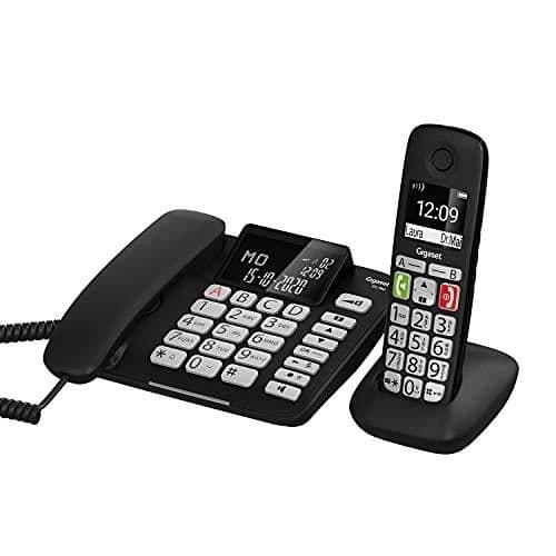 Trådlös telefon - GIGASET - DL780 PLUS - Inbyggd telefonsvarare - Handsfree - Autonomi 10h