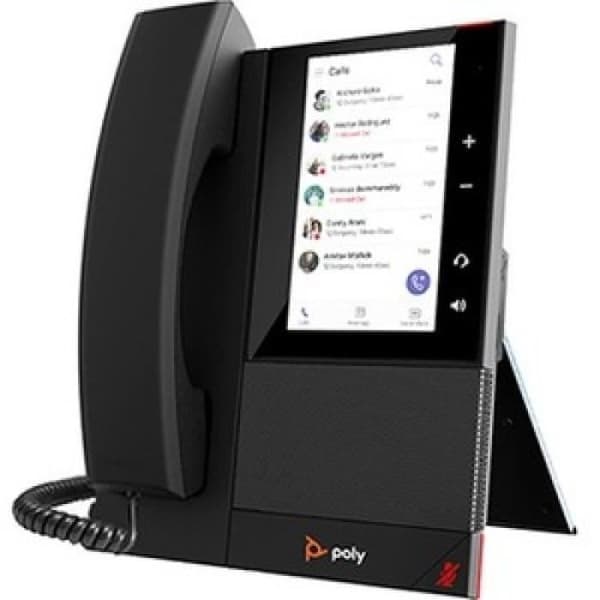 poly - video ccx 400 affärsmedia telefon poe no psu svart svart Svart Svart