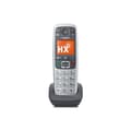 Miniatyrbild 1 av 4: Gigaset E560HX, Analog-DECT-telefon, Trådlös lur, Högtalare, 150 poster, Nummerpresentation, Grå, Silver