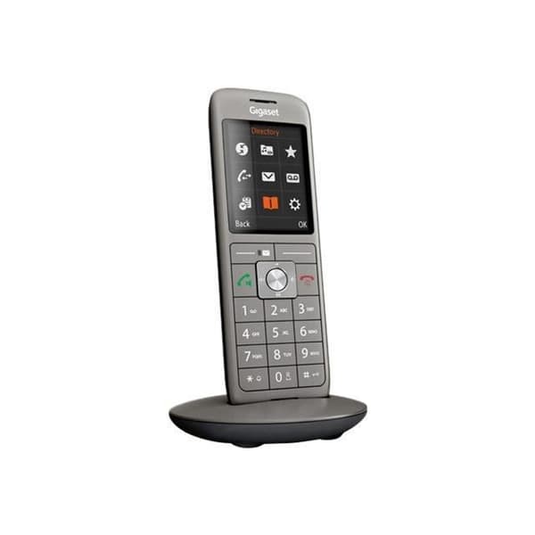 Gigaset CL660 Trådlös telefon med DECT\GAP nummerpresentation Svart, antracit