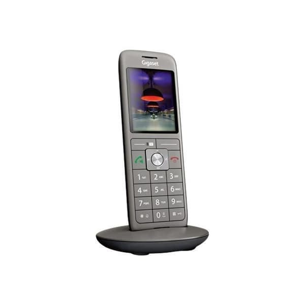 Gigaset CL660 Trådlös telefon med DECT\GAP nummerpresentation Svart, antracit