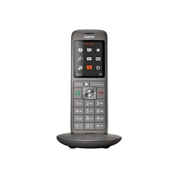 Gigaset CL660 Trådlös telefon med DECT\GAP nummerpresentation Svart, antracit