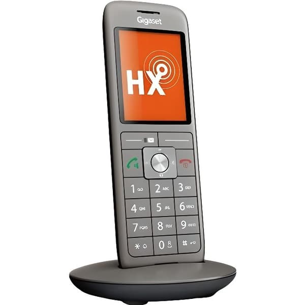 Gigaset CL660 Trådlös telefon med DECT\GAP nummerpresentation Svart, antracit Antracit, Svart
