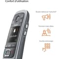 Miniatyrbild 4 av 6: Gigaset Trådlös dect telefon silver - giga e 560 silver
