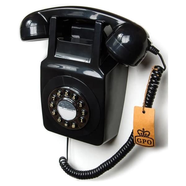 746 Wallphone GPO Svart