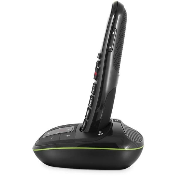 DORO PhoneEasy 105wr trådlös telefon med telefonsvarare och nummerpresentation - svart