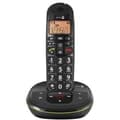 Miniatyrbild 1 av 6: DORO PhoneEasy 105wr trådlös telefon med telefonsvarare och nummerpresentation - svart
