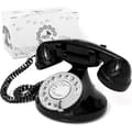 Miniatyrbild 1 av 4: Telefon Vintage Opis FunkyFon Kabel Noir