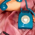 Miniatyrbild 2 av 4: Retro knapptelefon - GPO - 746 - Azur - Kompatibel med internetbox - Klockringning