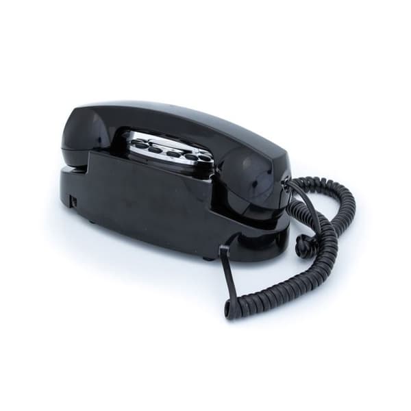 Trådlös Telefon - GPO - Audrey Black - Färg Svart - Tryckknappsenhet - Eleganta Design