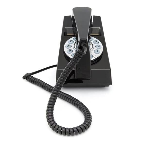 GPO Trim Black - Vintage tryckknappstelefon