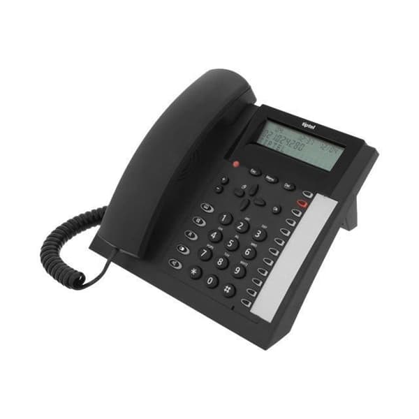 Tiptel 1020 - Telefon med sladd med nummerpresentation