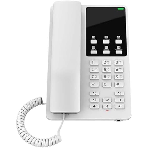 VoIP-telefon - GRANDSTREAM - GHP620 - Vit - 3-vägs audiokonferens - 2 SIP-konton