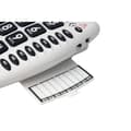 Miniatyrbild 3 av 5: GEEMARC AMPLIPOWER 40 Senior Big Key fast telefon - Vit