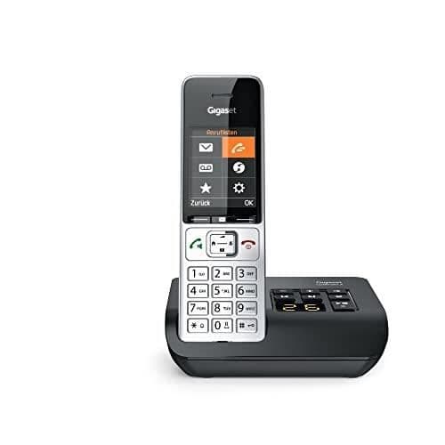 GIGASET COMFORT 500A SILVER-SVART S30852-H3023-B101 Svart, Silver