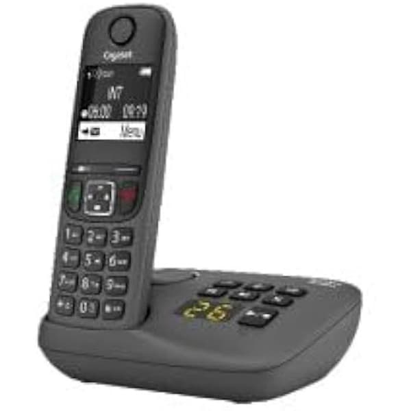 Trådlös telefon - Gigaset - AE690A Trio - Nummerpresentation - Handsfree - Antracit Antracit