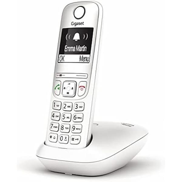 Trådlös telefon - GIGASET - AE690 - DECT/Analog - 100 poster - Nummerpresentation