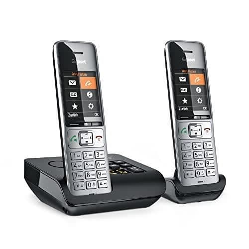 GIGASET COMFORT 500A DUO SILVER-SVART L36852-H3023-B101