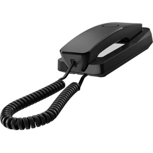 GIGASET Telefon med sladd DESK 200 Svart