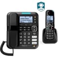 Miniatyrbild 1 av 4: Förstärkt fast telefon med sladd +90db - Amplicomms 1580 Combo DUO med telefonsvarare