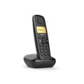 Miniatyrbild 3 av 3: Gigaset A270A, Analog-DECT-telefon, Trådlös lur, Högtalare, 80 poster, Nummerpresentation, Svart