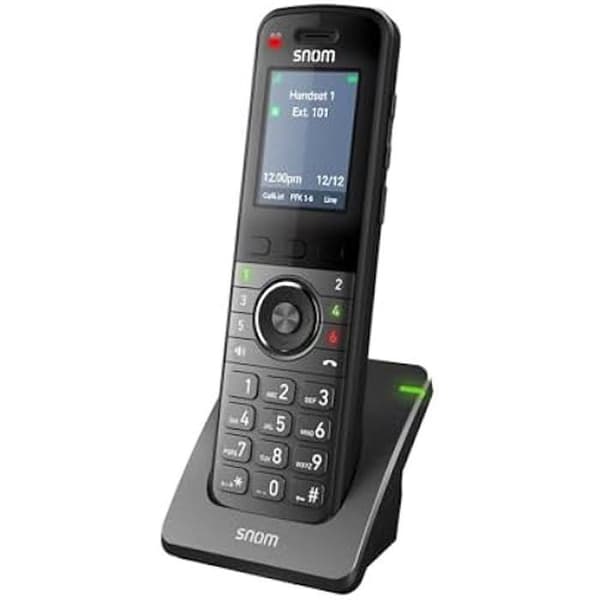 SNOM M55 DECT extra handenhet - Hög upplösning - Intensiva färger - Intuitiv användning