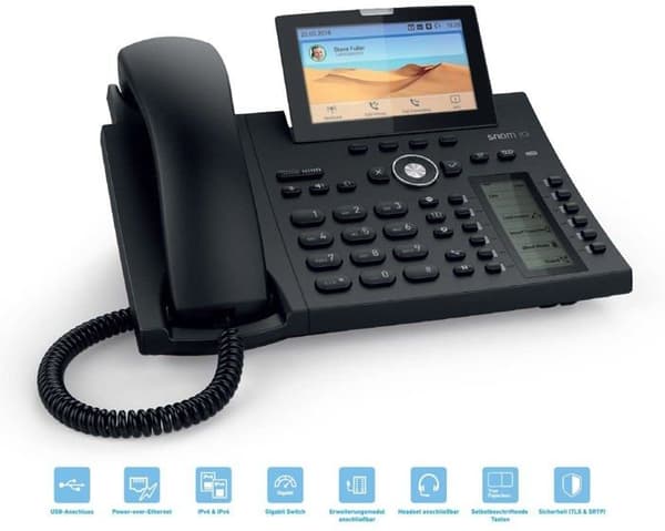 Fast telefon - Snom telefonpaket - 00004600