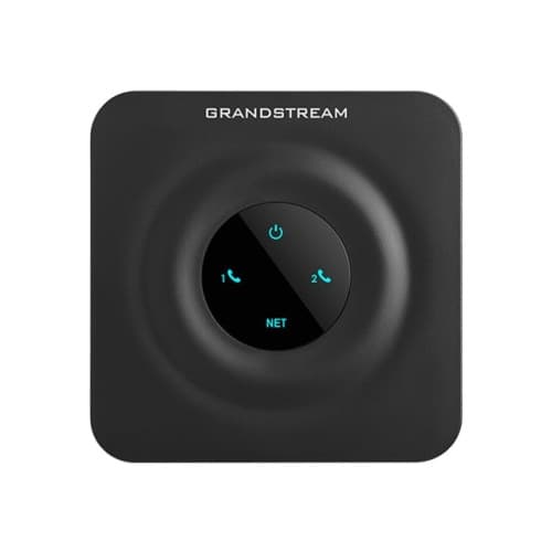 Grandstream HT801 - v2 - VoIP-telefonadapter Svart