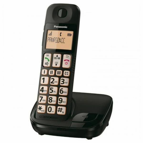 Trådlös Telefon Panasonic KX-TGE310SPB Svart
