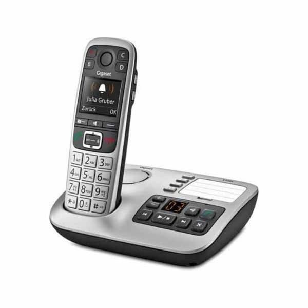 Langaton puhelin Gigaset Landline E560A musta, Hopea