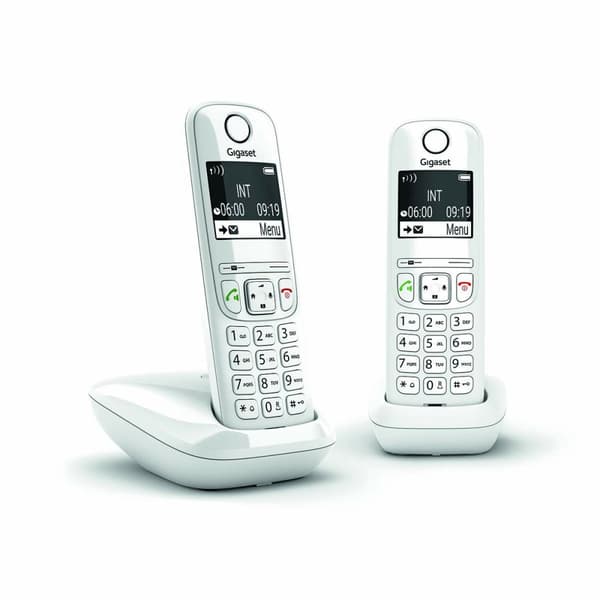 Trådløs telefon Gigaset AS690 Duo Hvid