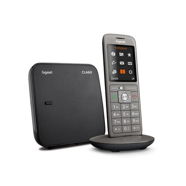 Trådlös Telefon Gigaset CL660A Duo Grå Antracitgrå
