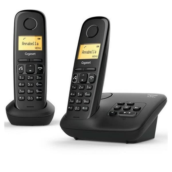 Trådløs telefon Gigaset A270 A Sort