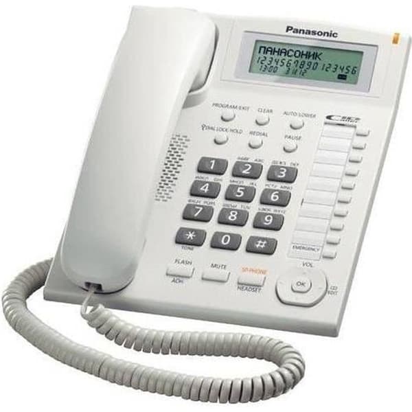 Panasonic KX-TS880 Telefon Vit Vit
