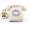 Miniatyrbild 1 av 4: Retro tryckknapp telefon - GPO - 746 - Elfenben - Kompatibel med internetbox - Klockringning