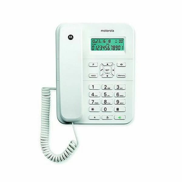 Fastnettelefon Motorola Hvid Hvid
